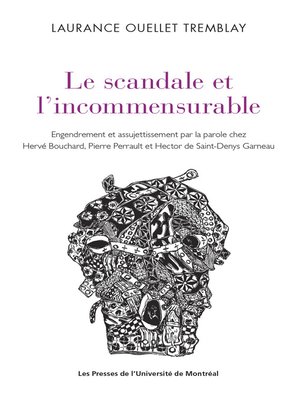 cover image of Le scandale et l'incommensurable